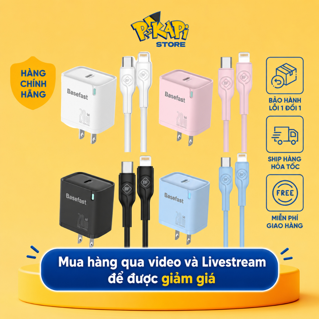 Dây + củ sạc nhanh 20W - 30W, C - L, C - C bảo hành 2 năm, lỗi 1 đổi 1 - Phụ Kiện, Sạc Điện Thoại