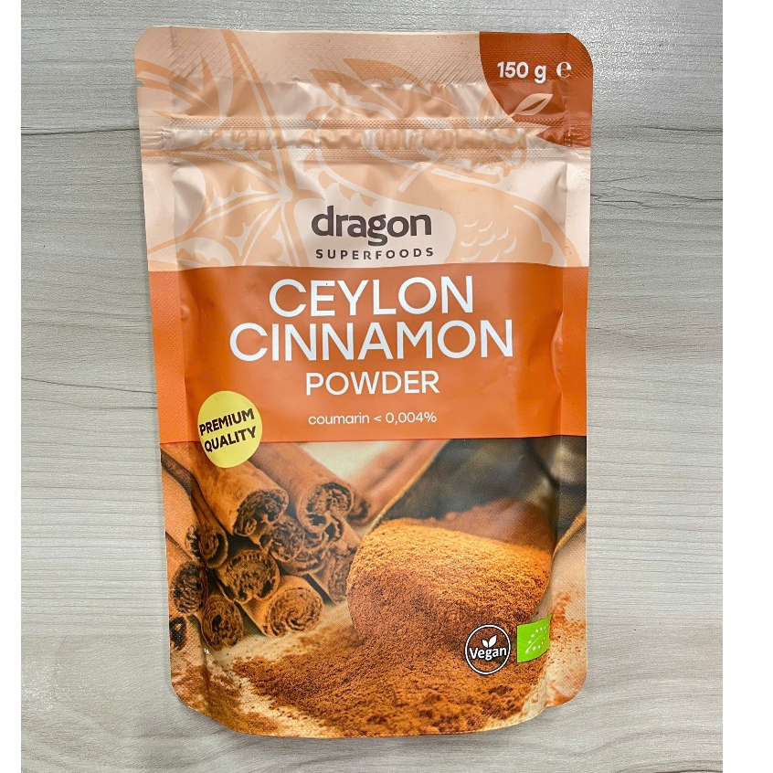 [ Date 11/27] Bột Quế Ceylon Hữu Cơ Dragon Superfoods 150g - Organic Ceylon Cinnamon Powder