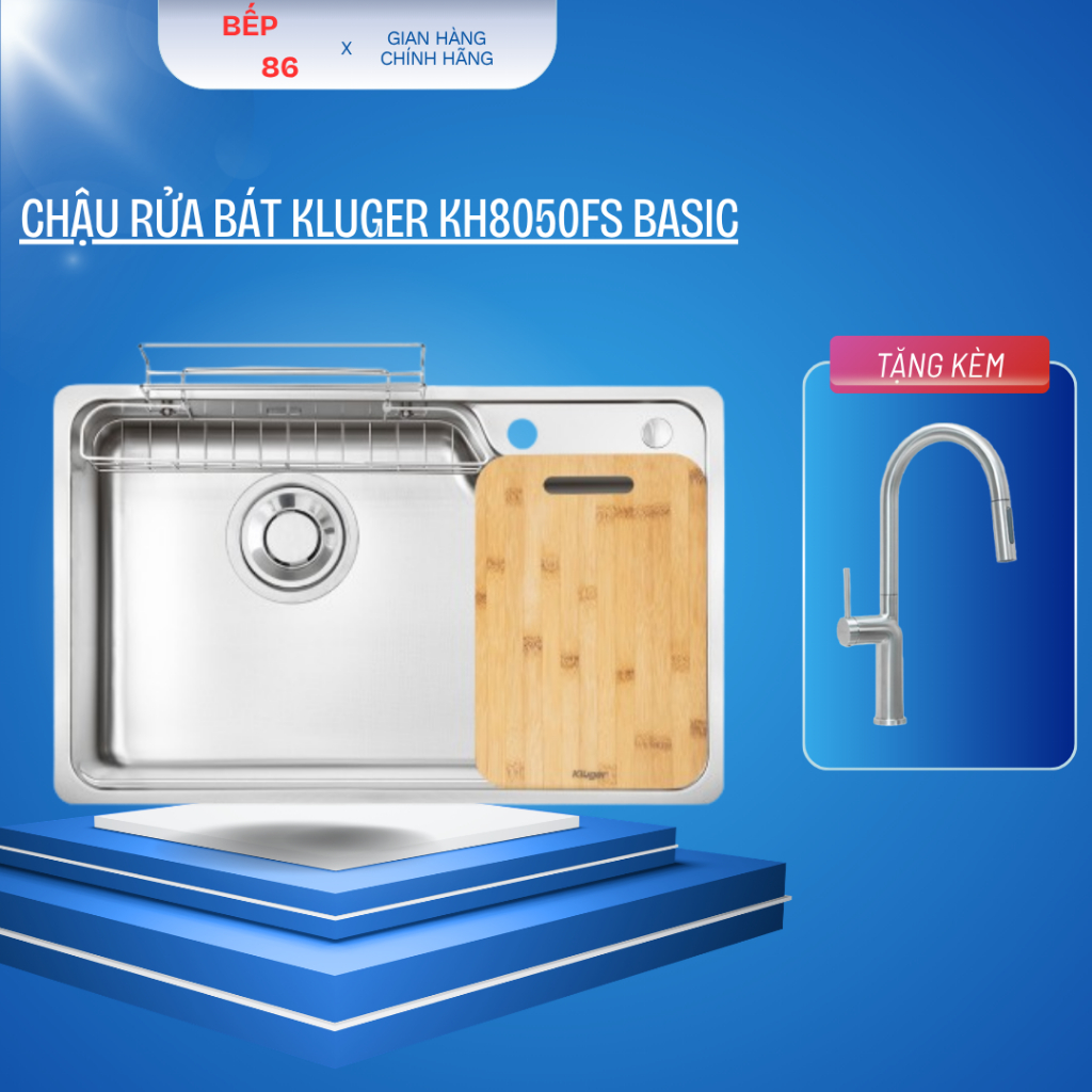 Chậu rửa bát Kluger KH8050FS Basic