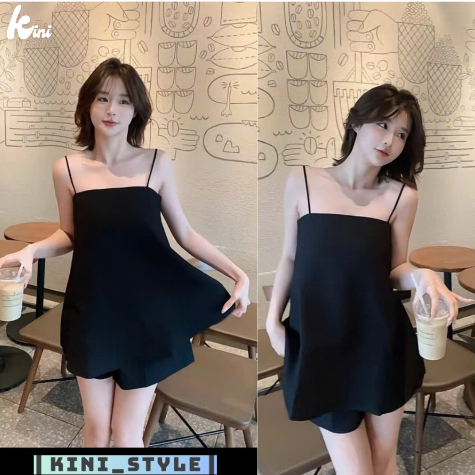 Sét đồ bộ 2 dây nữ chất liệu cotton KINI-Style | BigBuy360 - bigbuy360.vn