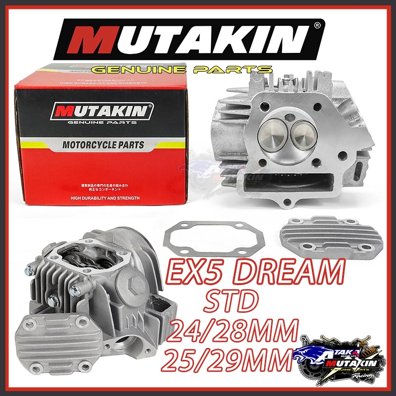 Bò Đầu MUTAKIN HONDA -KFL WAVE110 cho EX5 Dream C100 Cub50 Sirius50 Elegant50 (Full cam cò xupap)