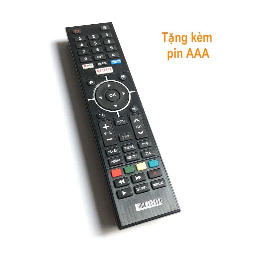 Remote Dùng Cho TV Casper 32HX6200 43FX6200 42FX5200 43FX5200 55UX6200 58UX5200 Điều Khiển Tivi Inte