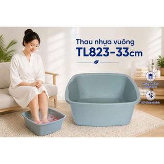Thau vuông TỰ LẬP TL823-33cm