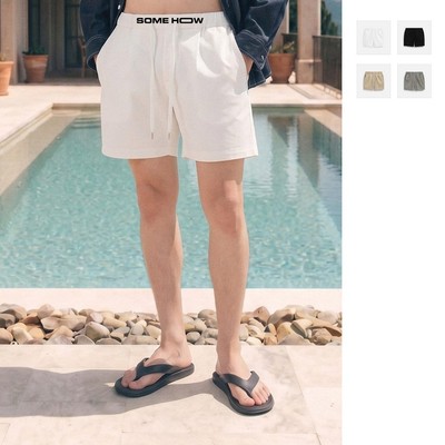 [N] Quần Short Relaxed Khaki Stringv Vải Kaki Thoải Mái Trẻ Trung Phóng Khoáng, QS0124 SOME HOW STORE