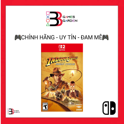 GAME NINTENDO SWITCH 2 INDIANA JONES AND THE GREAT CIRCLES