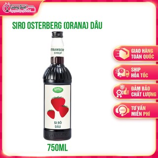 Syrup OSTERBERG 750ml (ORANA) - Nguyên Liệu Pha Chế Đồ Uống Thơm Ngon