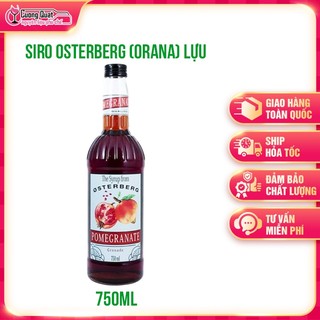 Syrup OSTERBERG 750ml (ORANA) - Nguyên Liệu Pha Chế Đồ Uống Thơm Ngon