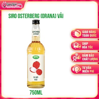 Syrup OSTERBERG 750ml (ORANA) - Nguyên Liệu Pha Chế Đồ Uống Thơm Ngon