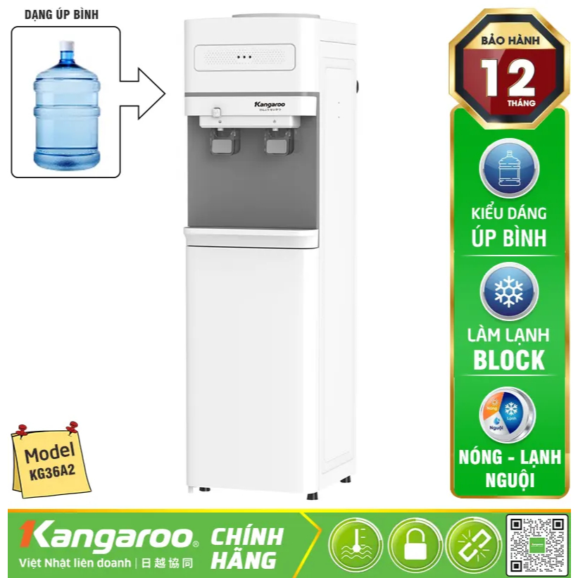 Máy Làm Nóng Lạnh Nước Hãng Kangaroo KG36A2