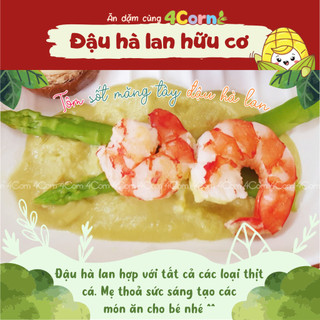 Đậu hà lan hữu cơ Markal - Cho bé 6m+