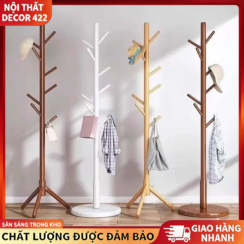 Cây treo quần áo đứng dáng bắc âu giá treo quần áo khung kim loại chân đế hoa văn đá Marble Sang Trọng Chịu Tải Tốt