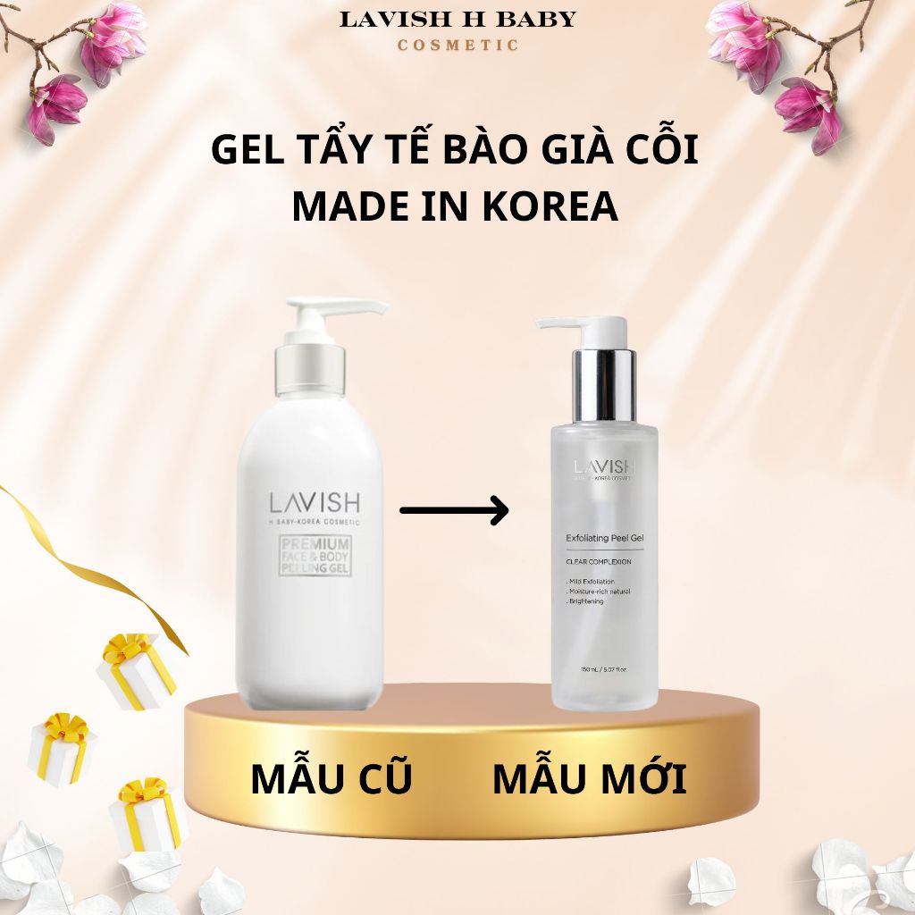Gel Tẩy tế bào chết già cỗi Lavish H Baby 150ml