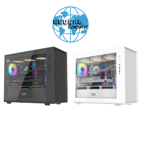 (FULL VAT) Thùng máy Case DarkFlash DB330M MESH M-ATX | Mặt lưới, Đen, Trắng | HÀNG CHÍNH HÃNG