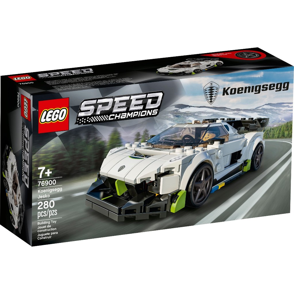 [CÓ SẴN] Đồ chơi lắp ráp chính hãng Đan Mạch Speed Champions 76900 - Koenigsegg Jesko