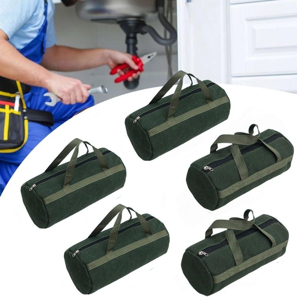 Bộ sắp xếp công cụ phần cứng SAVORBOX, Túi đựng dụng cụ túi xách bằng vải Canvas dày, Dụng cụ cầm tay Bộ công cụ sửa chữ