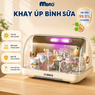 Khay Úp Bình Sữa Tiệt Trùng MONO Bảo Quản Bằng Tia UVC Loại Bỏ Vi Khuẩn 99% Không BPA An Toàn Cho Bé