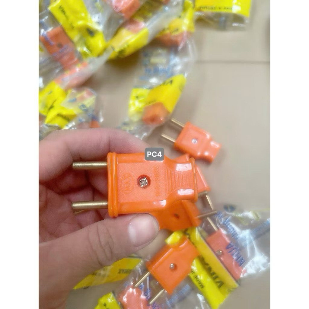 Combo 10 phích dương cắm điện- hàng đẹp_ Phích cắm Dương Cắm Điện 10A - 250V