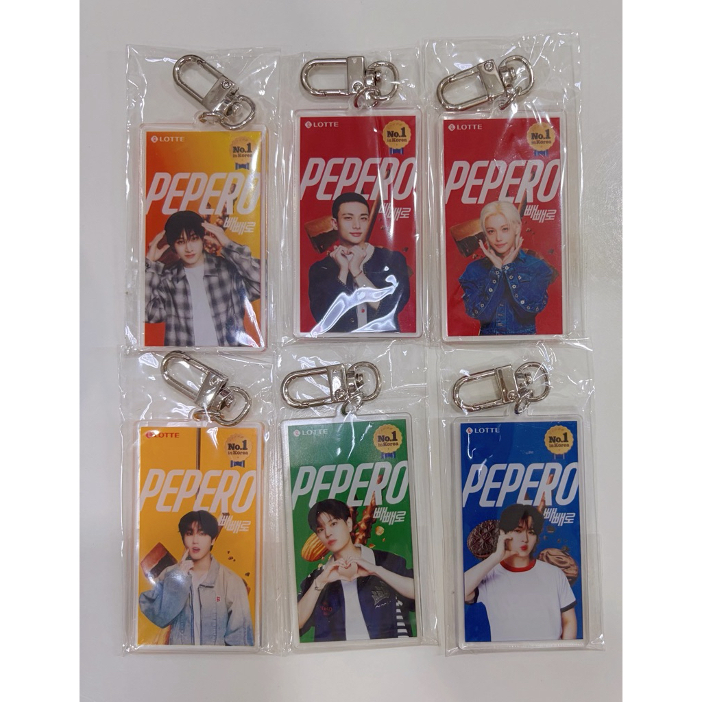 BÁNH LOTTE PEPERO STRAY KIDS SKZ CRUNCHY/ ORIGINAL/ WHITE COOKIE/ ALMOND