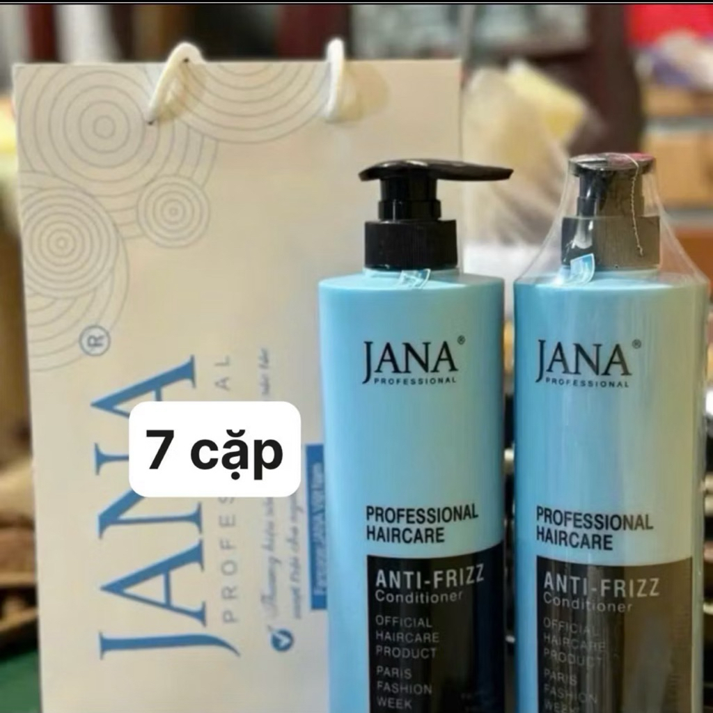 [COMBO 2 CHAI] Cặp dầu gội + Xả Janna 800ml/1 chai