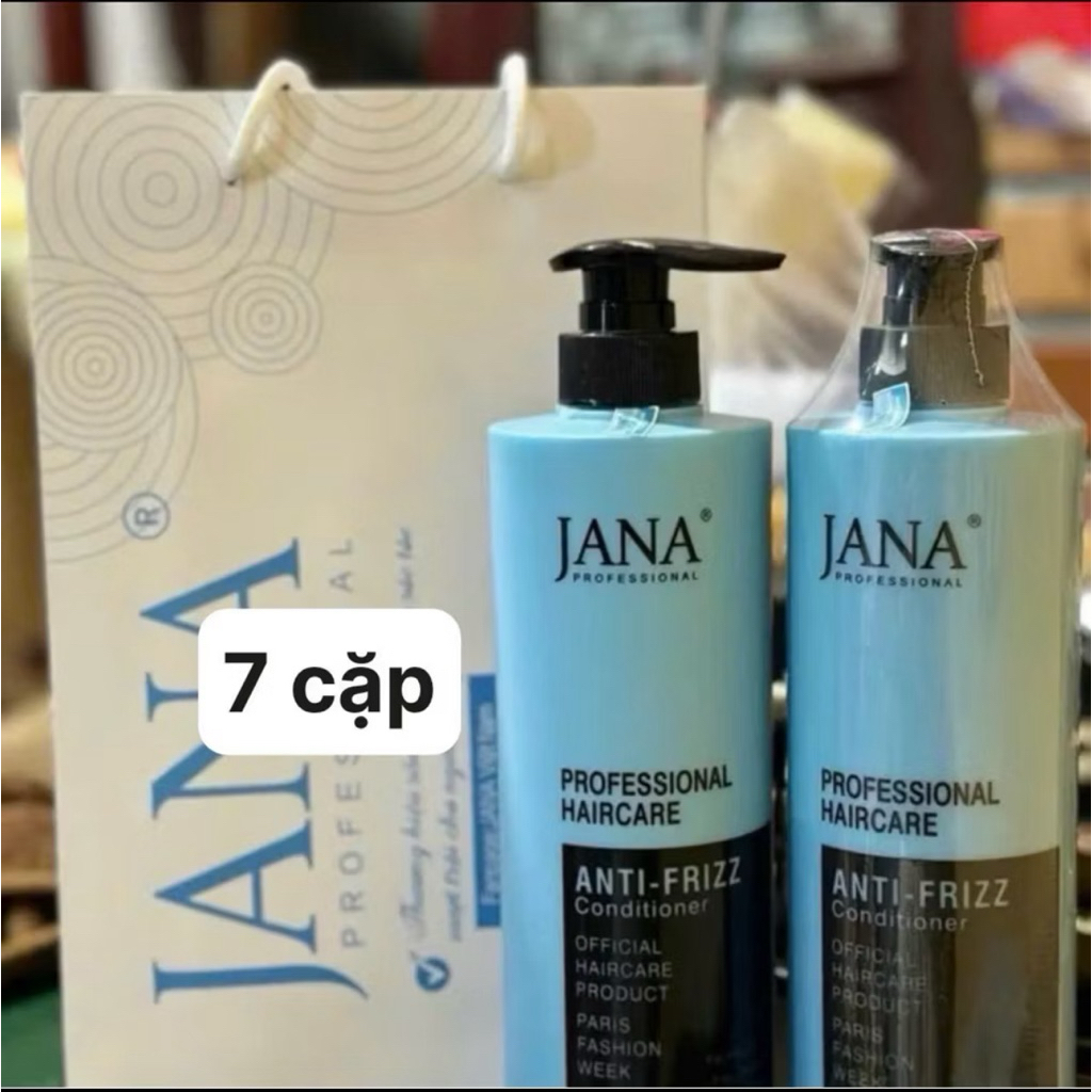 [COMBO 2 CHAI] Cặp dầu gội + Xả Janna 800ml/1 chai