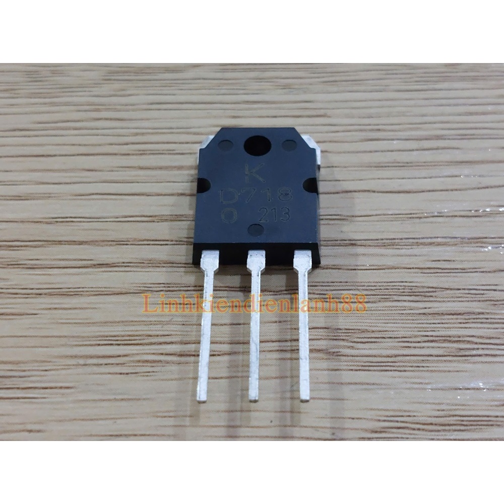 Transistor D718 KD718 2SD718 Lưng Đồng, Mới Chính Hãng 100%.