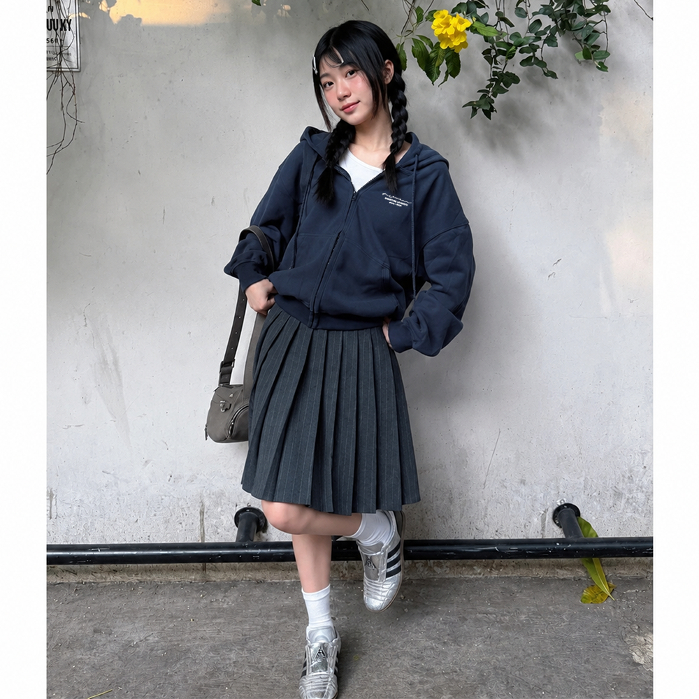 Áo Khoác Hoodie Zip Nam Nữ Khóa Kéo (Có túi trong) Vải Nỉ 2 Da Chống Nắng Tốt/ Levenci Signature | BigBuy360 - bigbuy360.vn