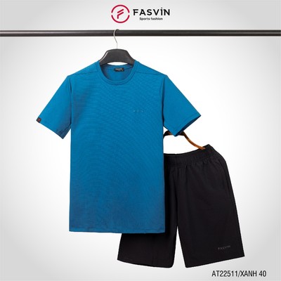 Bộ Quần Áo Nam Ngắn Tay COOLMAX ACTIVE FASVIN Nhẹ Mát, Nhanh Khô, Thoáng Khí AT22511