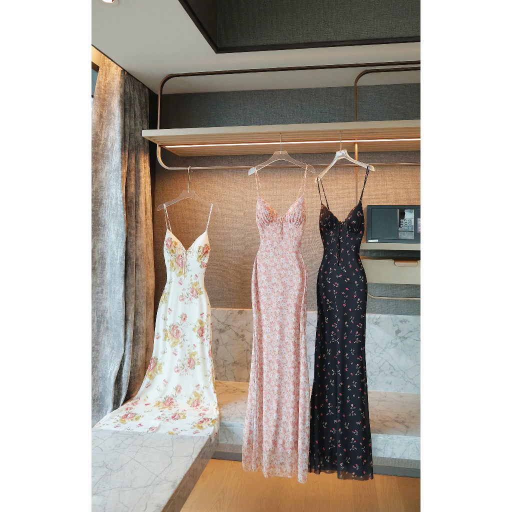 TADstore - Dami Maxi Dress đầm dây cổ V dáng đuôi cá