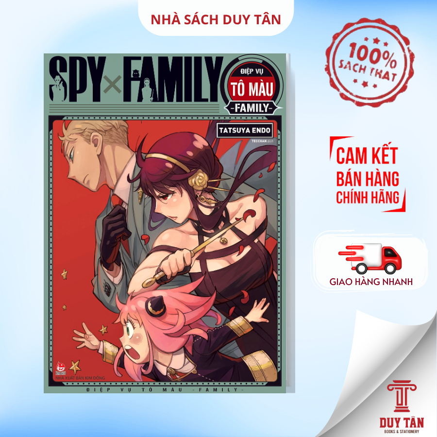Truyện tranh - Spy X Family - Điệp Vụ Tô Màu - NXB Kim Đồng