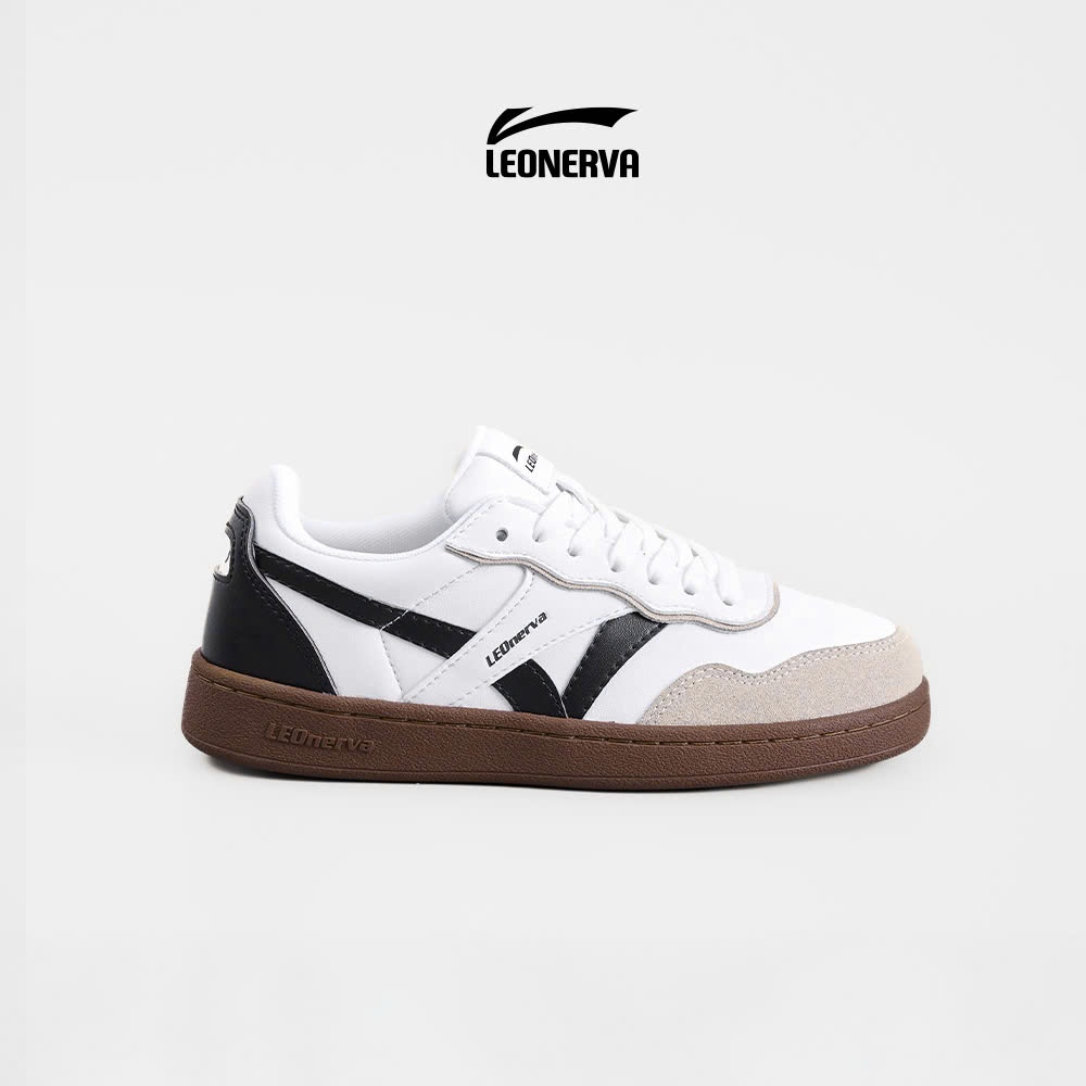 Giày Thể Thao Sneaker Unisex Nam Nữ LEONERVA 808 VS2 - Đế Nâu