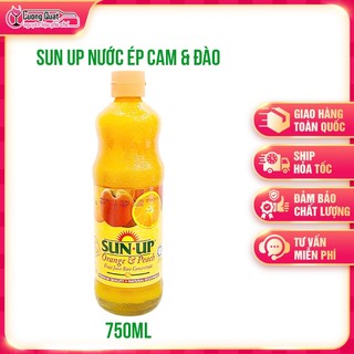 (Siro Nước Ép) Nước Ép Trái Cây Sun Up Chai 750ml ( tùy đợt ) - Cường Quật – Đủ nguyên liệu, chuẩn vị kinh doanh