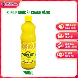 (Siro Nước Ép) Nước Ép Trái Cây Sun Up Chai 750ml ( tùy đợt ) - Cường Quật – Đủ nguyên liệu, chuẩn vị kinh doanh