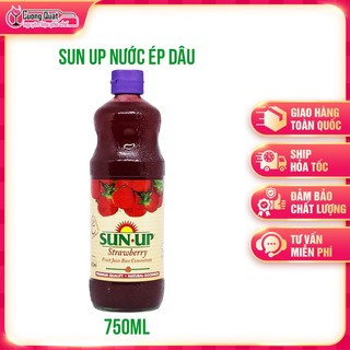 (Siro Nước Ép) Nước Ép Trái Cây Sun Up Chai 750ml ( tùy đợt ) - Cường Quật – Đủ nguyên liệu, chuẩn vị kinh doanh