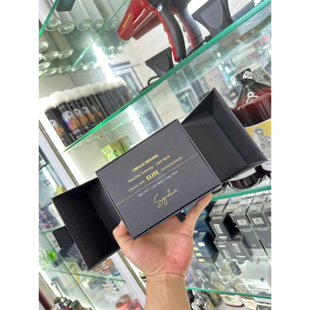 Sáp vuốt tóc Cinplus Elite Original Light Balm Signature  85g - Chính Hãng Ý 2025