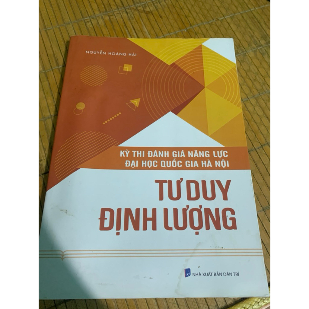 PASS sách Tư duy định lượng HSA (new 99%)