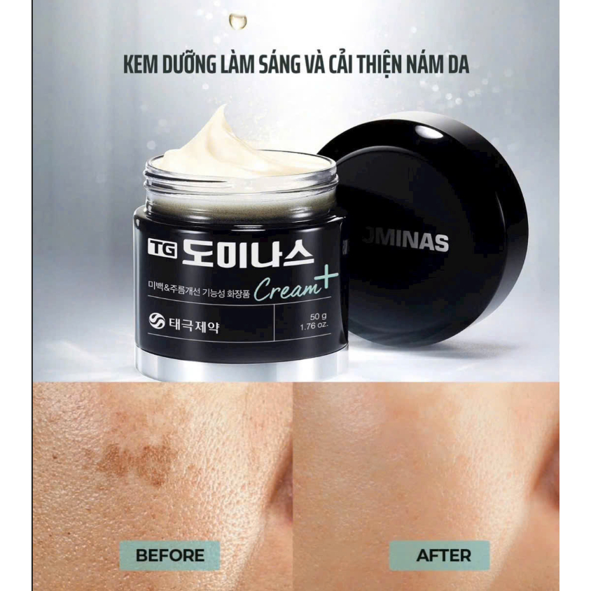 [Chính hãng công ty] Kem dưỡng làm sáng và cải thiện nám da TG Dominas Cream 5.0
