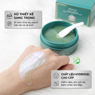 Mặt Nạ Mắt JMSOLUTION Ngọc Trai Marine Luminous Pearl Deep Moisture Eye Patch Cấp Ẩm Dưỡng Trắng