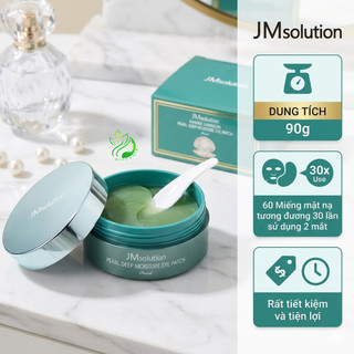 Mặt Nạ Mắt JMSOLUTION Ngọc Trai Marine Luminous Pearl Deep Moisture Eye Patch Cấp Ẩm Dưỡng Trắng