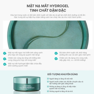 Mặt Nạ Mắt JMSOLUTION Ngọc Trai Marine Luminous Pearl Deep Moisture Eye Patch Cấp Ẩm Dưỡng Trắng