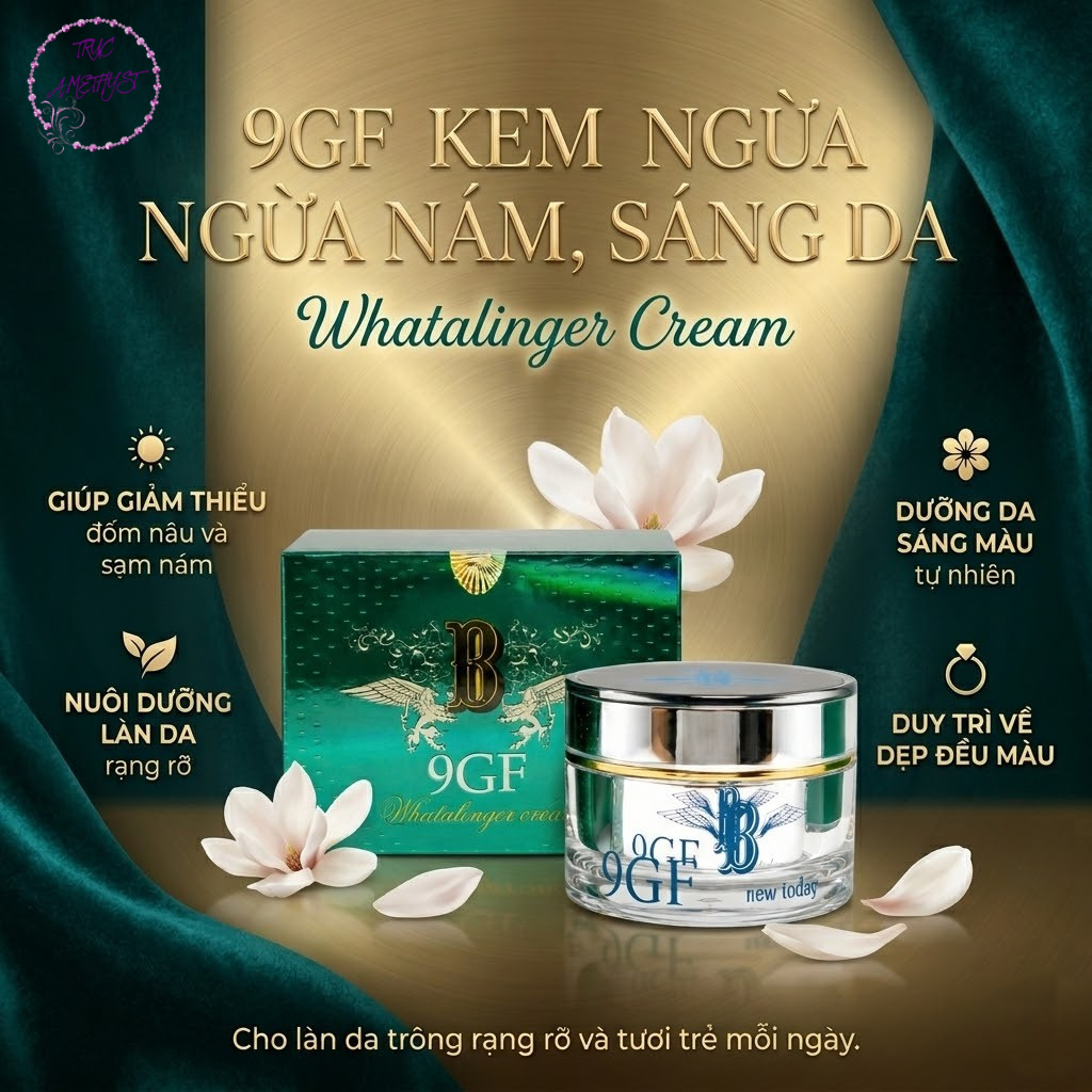 Kem nám 9GF ngăn ngừa lão hóa