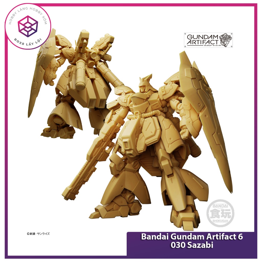Mô hình Gundam Bandai Gundam Artifact 6 - 030 Sazabi [GDB] 