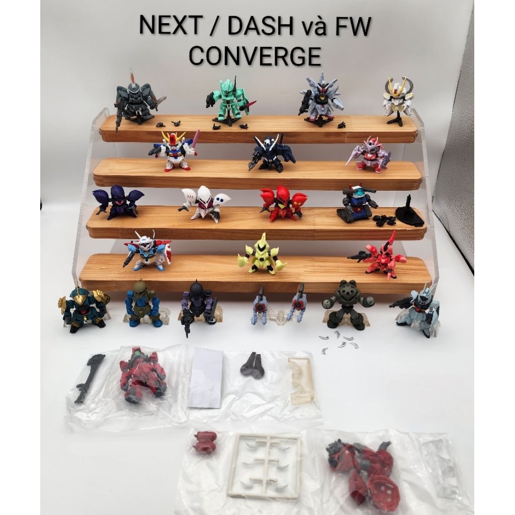 Mô hình Gundam 05, SD GUNDAM GASHAPON SENSHI NEXT / DASH và FW CONVERGE, CHÍNH HÃNG BANDAI – HÀNG 2N