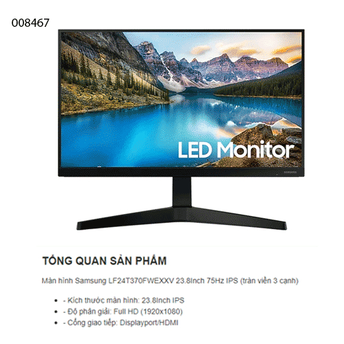 Màn hình Samsung LC24F390FHEXXV 23.5 inch – cong Full HD VA 4ms – HDMI/VGA