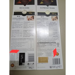 Socola Lindt Pháp (100g)