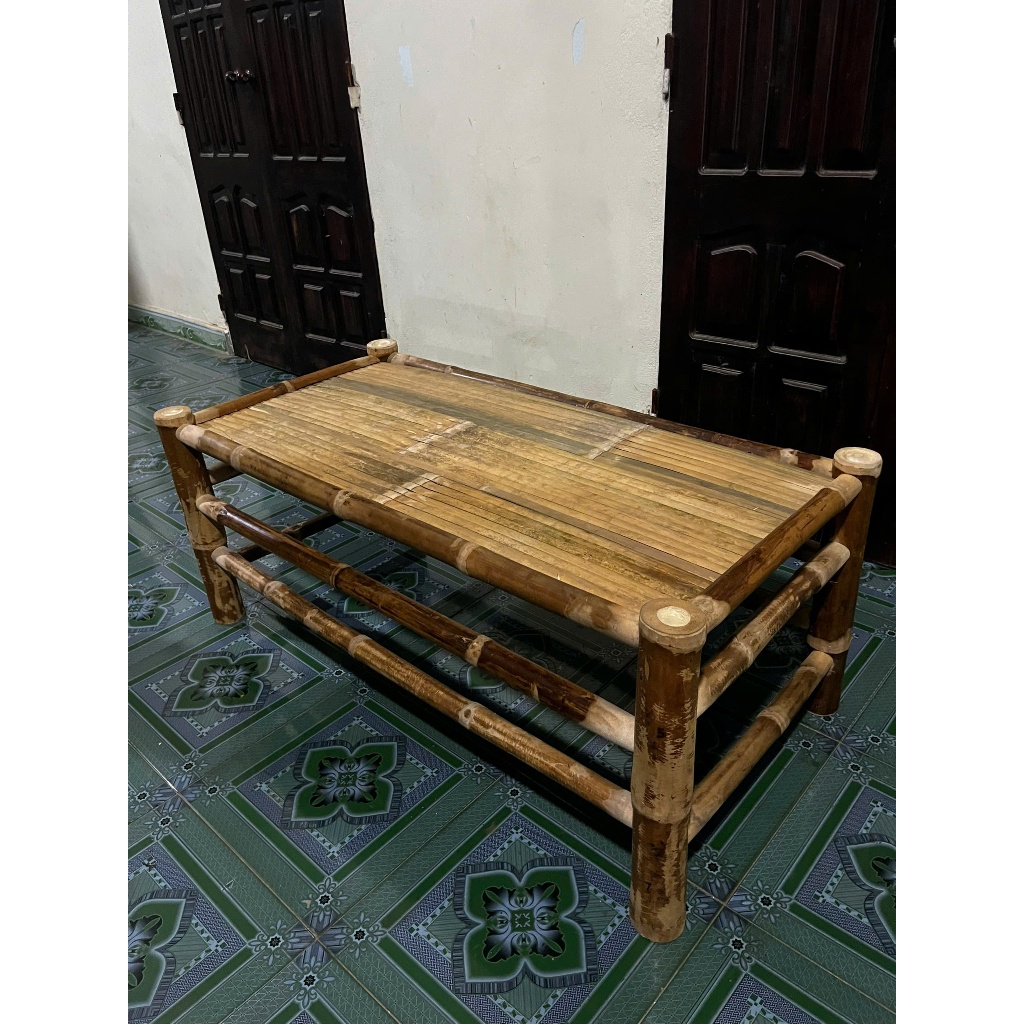 Bàn tre- Không bao gồm ghế - kích thước 60X120 cao 50