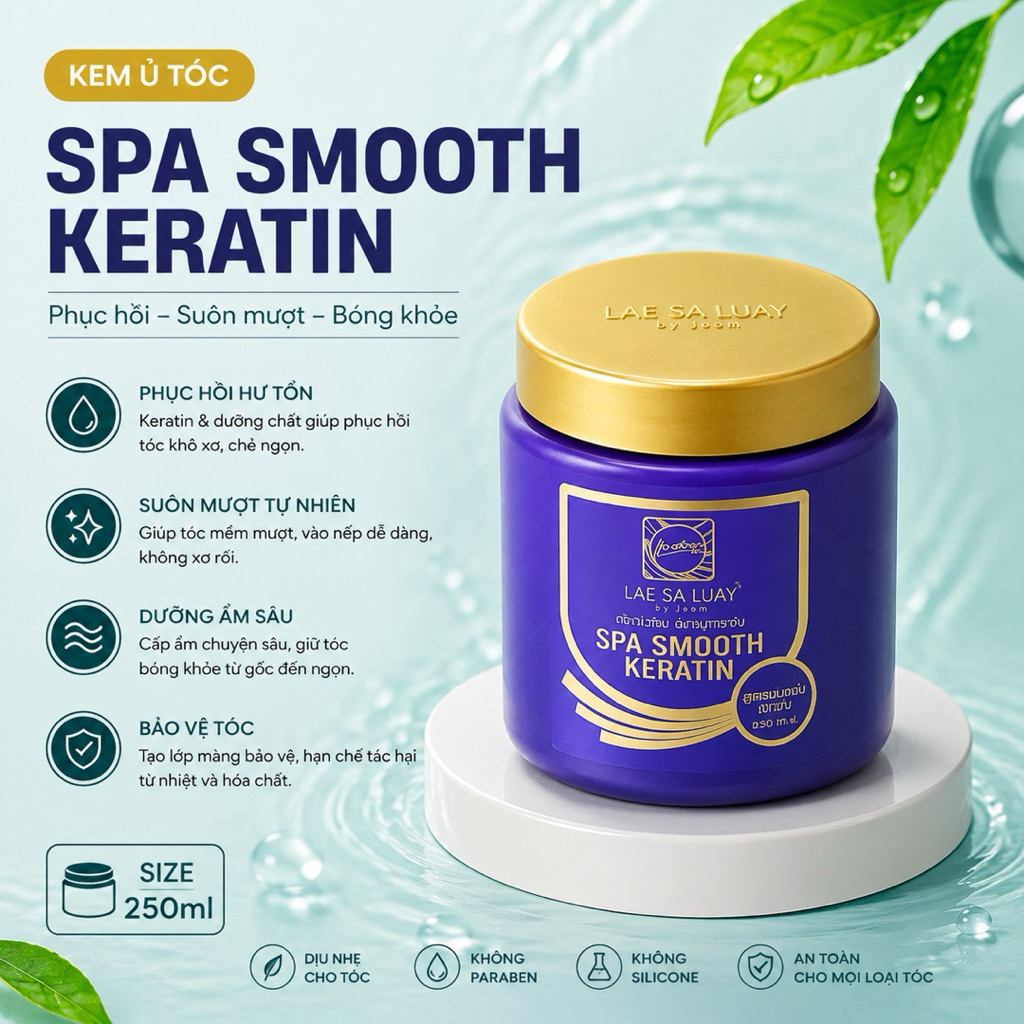Ủ dưỡng tóc Keratine
