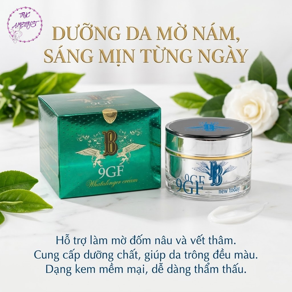 Kem nám trắng da cao cấp 9GF