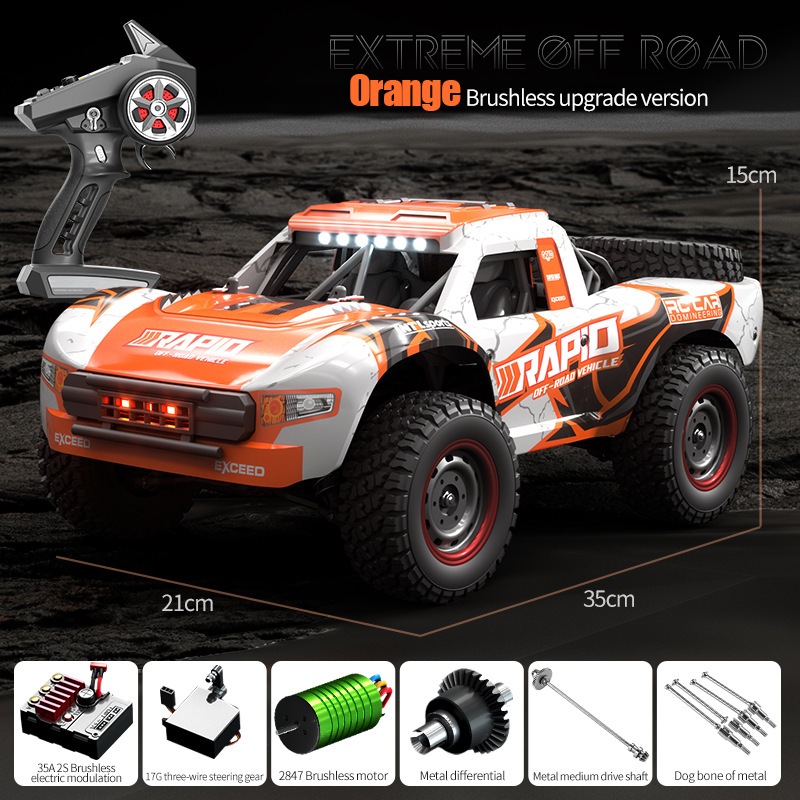 XE ĐUA ĐỊA HÌNH Q130B PRO 1/14 – BẢN NÂNG CẤP BRUSHLESS TỐC ĐỘ 70KM/H