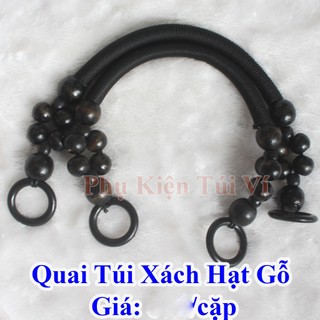 Quai Túi Xách Hạt Gỗ (106k/1cặp)