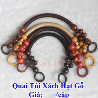 Quai Túi Xách Hạt Gỗ (106k/1cặp)